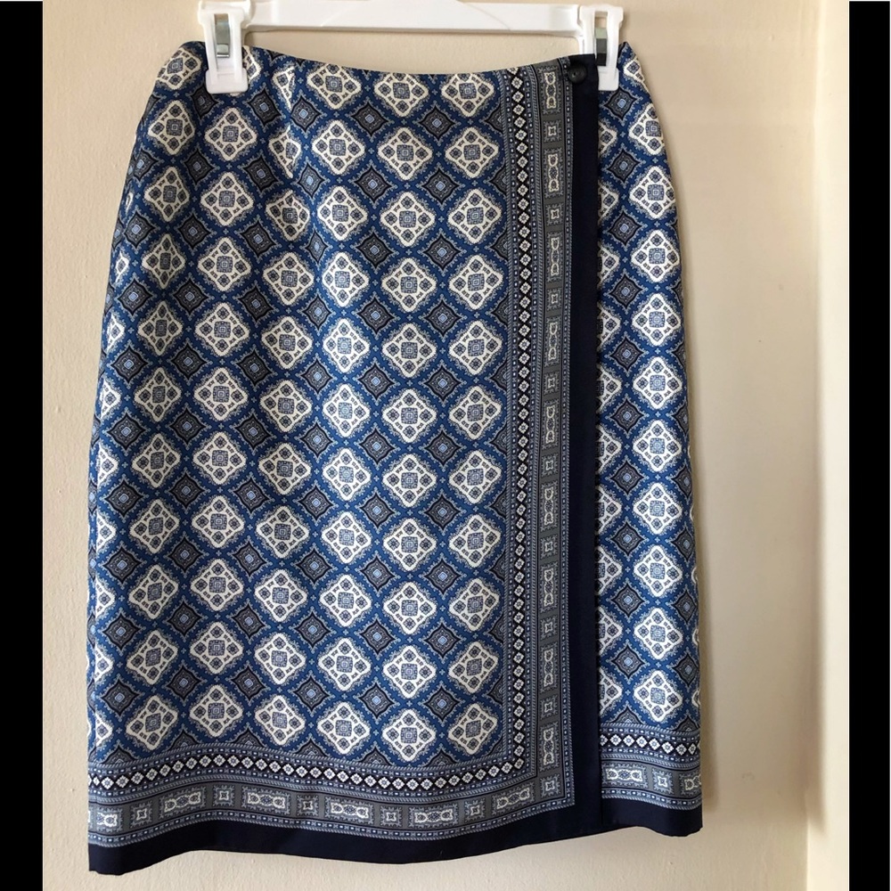 Vintage 100 %Silk Talbots skirt